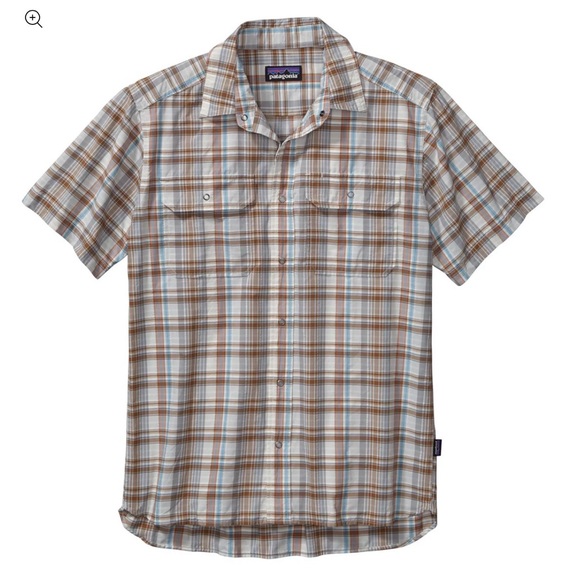 Patagonia Other - Patagonia Men’s Back Step Short Sleeve Button Down Shirt Size Large Plaid